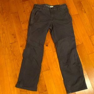 Men’s carhartt fleece lined carpenter pants